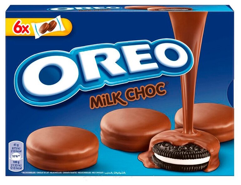 Печенье 'Oreo Choc Milk' 246 грамм - фотография № 1