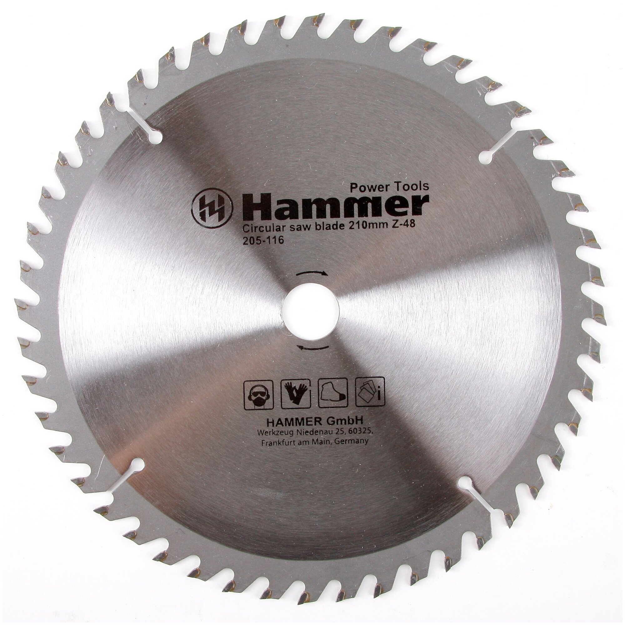 Пильный диск Hammer Flex 205-116 CSB WD 210х20 мм