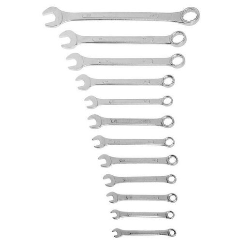 Набор ключей комбинированных усиленных в сумке для дома и автомобиля 6 - 22 мм 12 шт 3587₽