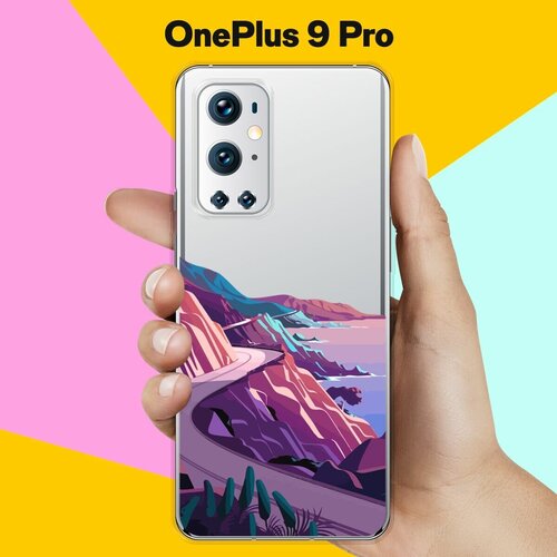 Силиконовый чехол на OnePlus 9 Pro Горы 20 / для ВанПлас 9 Про силиконовый чехол на oneplus 9 pro ванплас 9 про evil girl