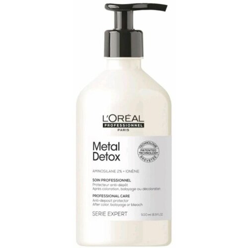 Loreal Metal Detox Кондиционер для восстановления 500 мл