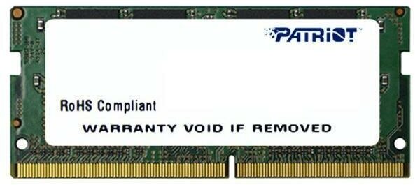 Модуль памяти для ноутбука SODIMM 8GB PC19200 DDR4 PSD48G240081S PATRIOT