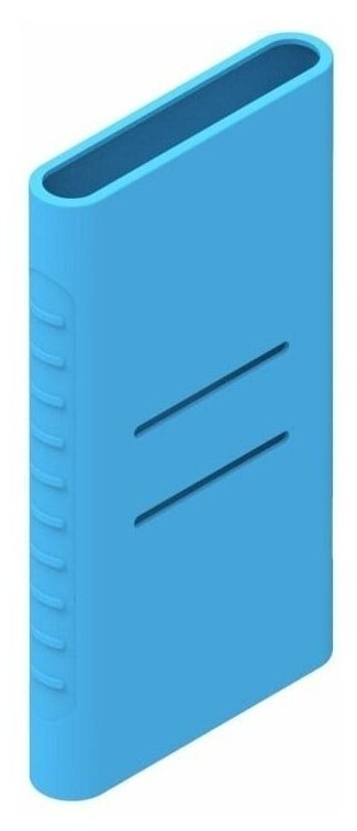 Защитный чехол для внешнего аккумулятора Xiaomi Mi Power Bank 2 10000 mAh (Blue/Голубой)