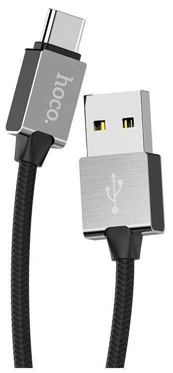 USB Кабель Type-C, HOCO, U49, черный