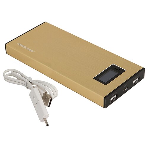 фото Внешний аккумулятор ross&moor power bank pb-ms010 12000 mah gold