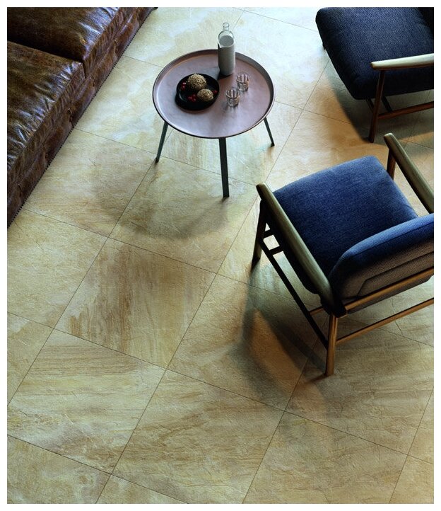 Керамогранит Италон Magnetique Desert Beige 60x60 610010000688 под камень матовая морозостойкая