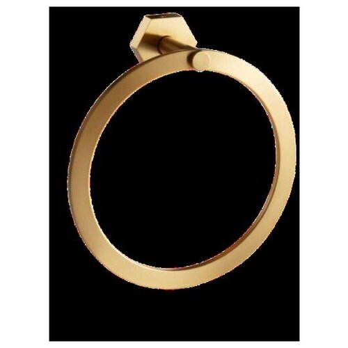 Полотенцедержатель кольцо WINDISCH GEOMETRIC 85493SO матовое золото d190x75