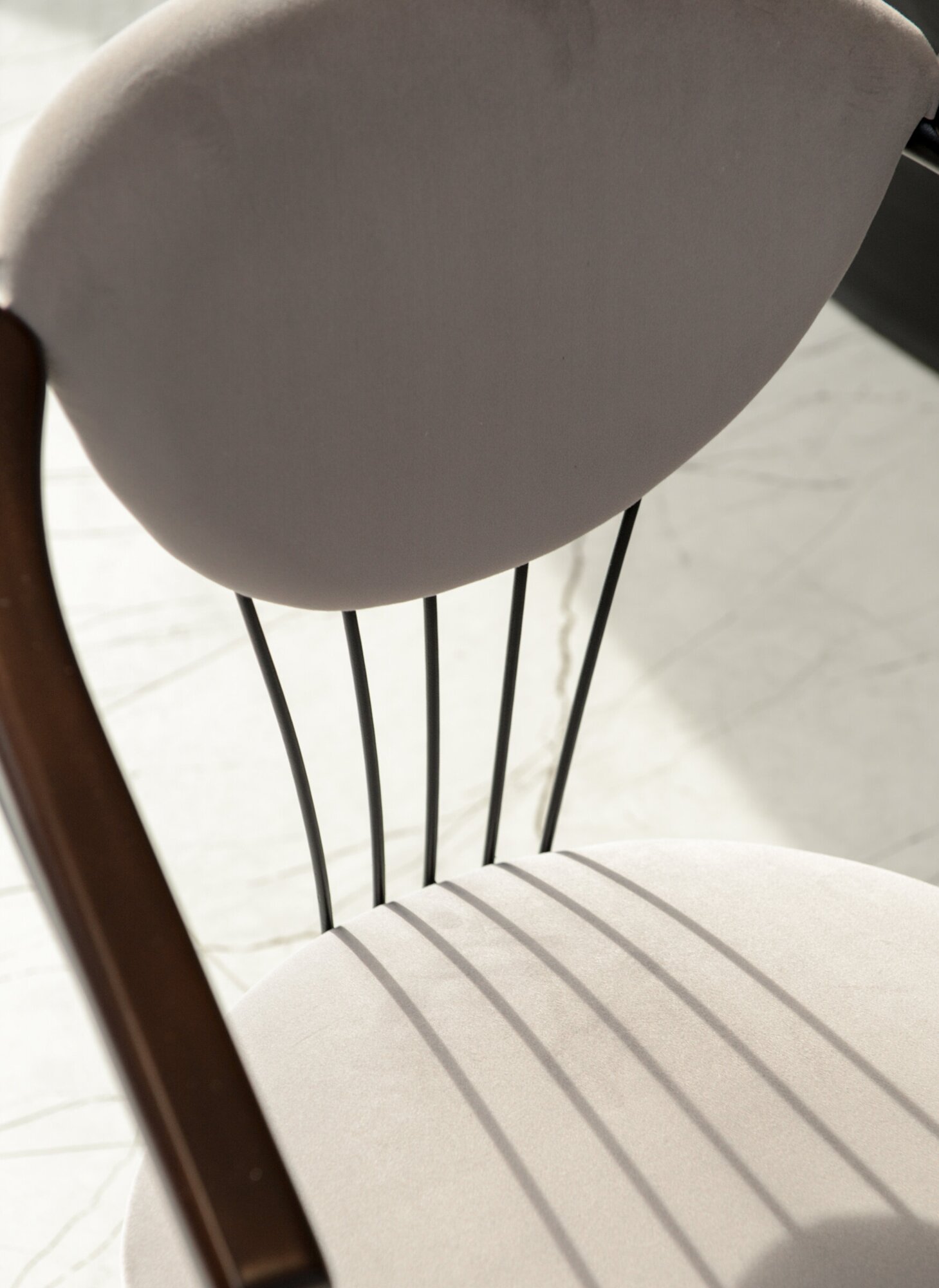 Кресло Вега, черный мат, велюр Prima Grey - фотография № 7