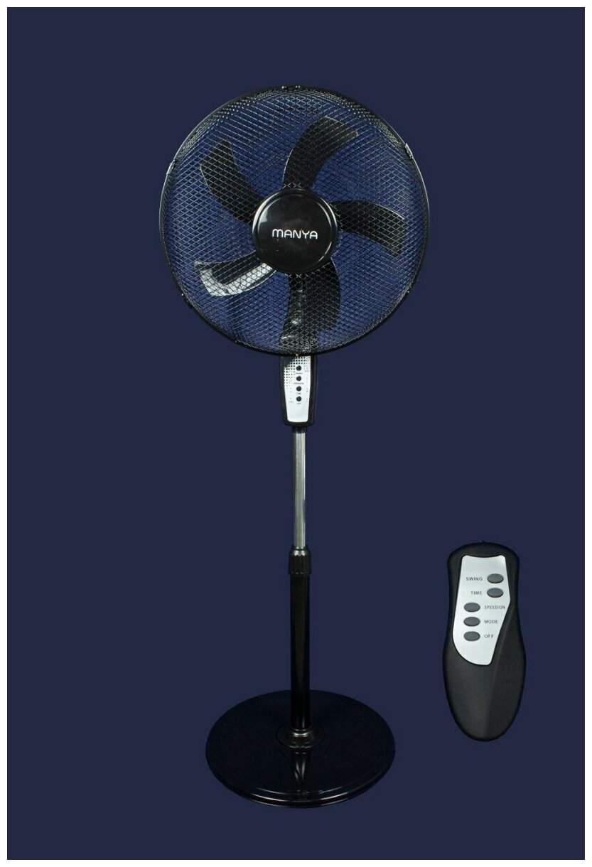 Вентилятор Manya FS003B черный - фотография № 1