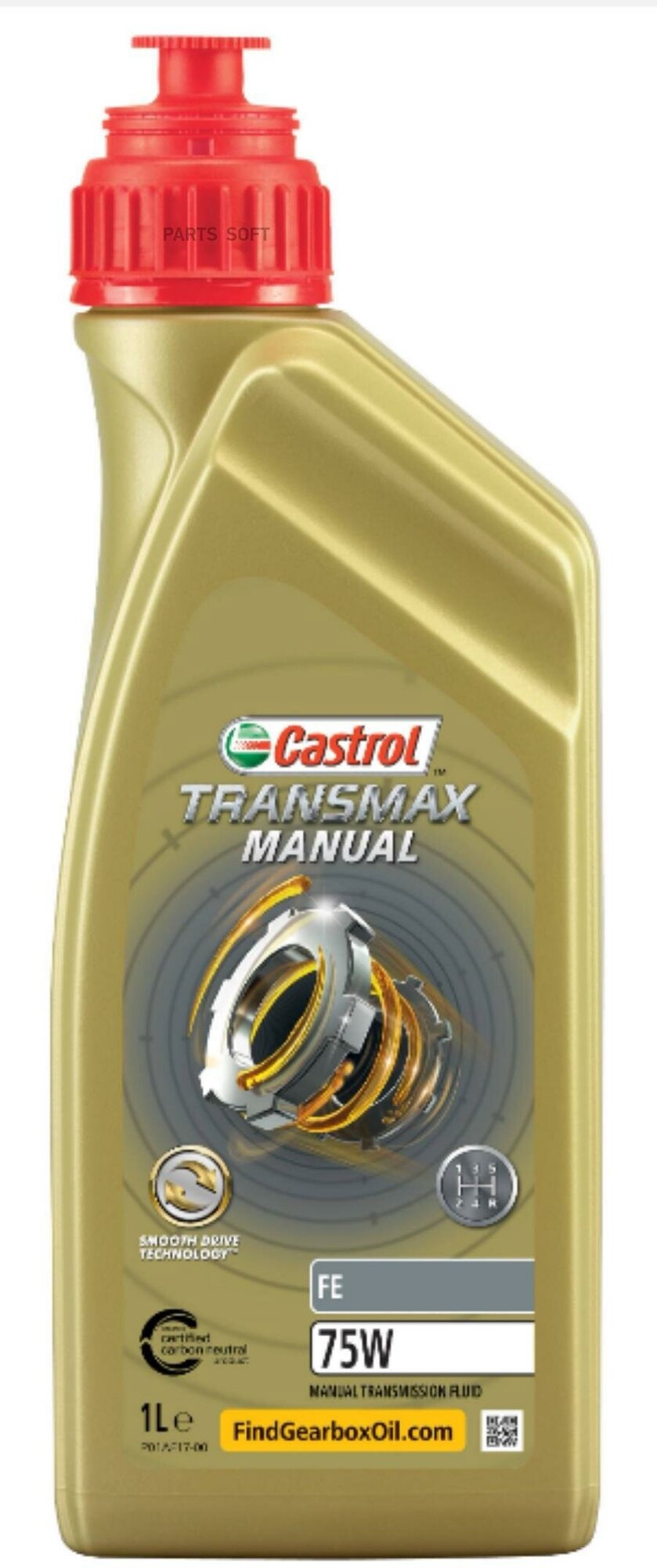 CASTROL 15D7E1 CASTROL Transmax Manual EP 80W90 (1L)_масло трансмиссион! мин.\API GL-4, ZF TE-ML 17A/ZF TE-ML 02B