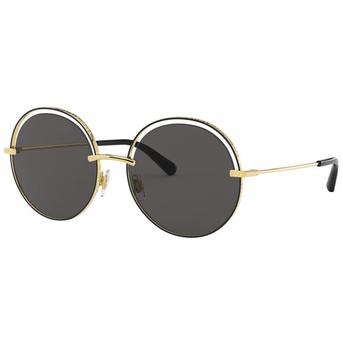 Солнцезащитные очки DOLCE & GABBANA Dolce & Gabbana DG 2262 133487 DG 2262 133487, золотой, черный дом конфетти с 1334