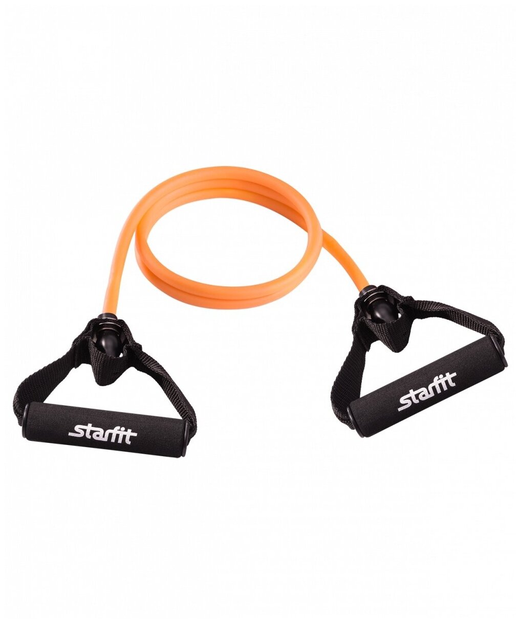 Эспандер многофункциональный Starfit ES-602, 8х12х1400 мм, оранжевый