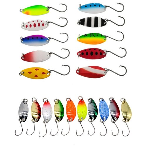 Блесна форелевая Набор 20 штук 3250₽