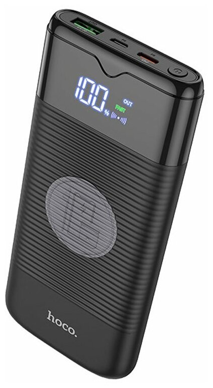 Портативный аккумулятор Hoco J63 Velocity PD+QC3.0 10000 mAh, черный