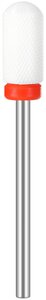 TNL, Фреза керамическая «Цилиндр» большой с округлым гладким верхом D=6,6 мм, белая, мягкая