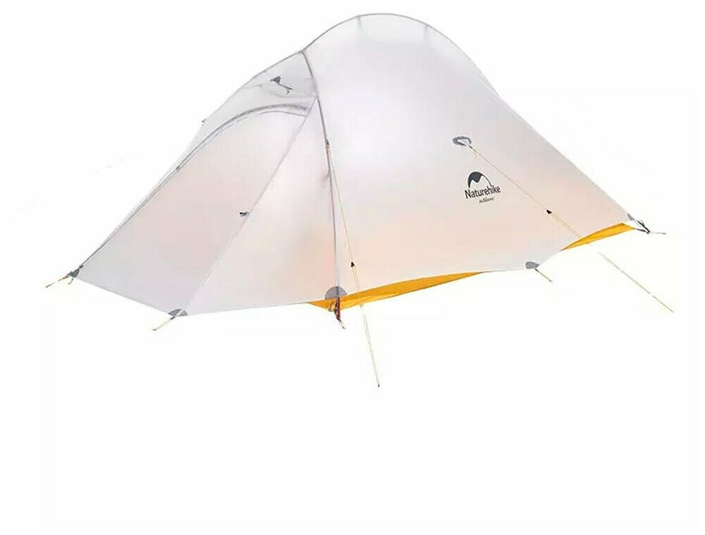 Палатка Naturehike Cloud Up 2 10D Superlight Professional Tent Grey/Yellow