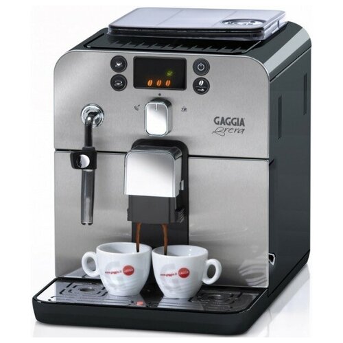 Кофемашина Gaggia Brera, черный/серебристый