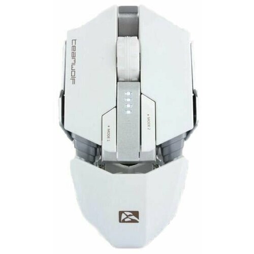 Компьютерная мышь USB Team Wolf White 7 кнопок 8200 dpi с игровым чипом A9800