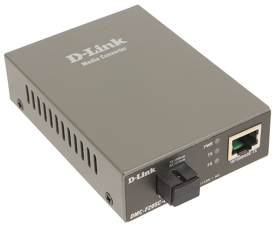 Медиаконвертер D-LINK DMC-F20SC-BXU/A1A - фото №1