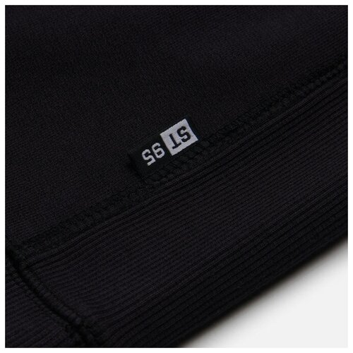 Мужская толстовка ST-95 Logo Patch Hoodie чёрный , Размер M
