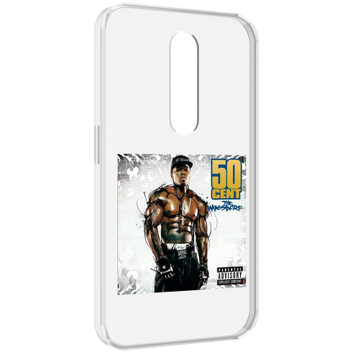 Чехол MyPads 50 Cent - The Massacre для Motorola Moto X Force (XT1585 / XT1581) задняя-панель-накладка-бампер