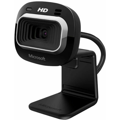 Web-камера Microsoft LifeCam HD-3000, черный [t3h-00012] камера web microsoft lifecam studio серебристый usb2 0 с микрофоном