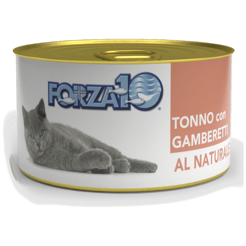 Влажный корм для кошек Forza10 Al Naturale Тунец и креветки 24 шт. х 75 г