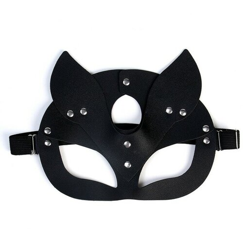Карнавальная маска «Кошка», цвет чёрный карнавальная маска кошка цвет красный