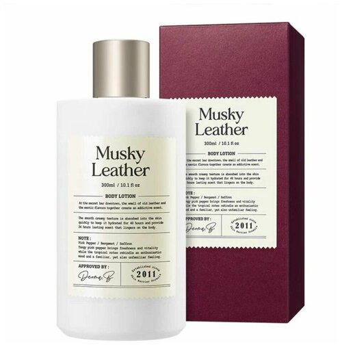 Derma: B Narrative Body Wash Musky Leather Гель для душа с пряным тропическим ароматом, 100мл.