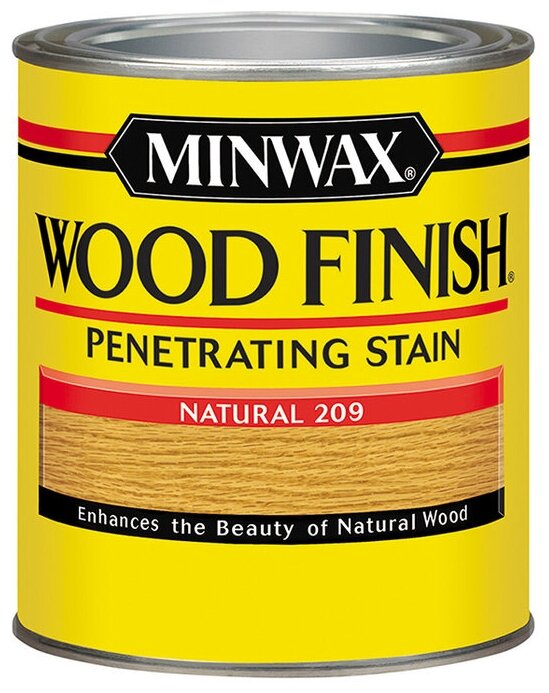 Minwax Wood Finish Морилка для дерева (209 натуральный, 0,237 л)