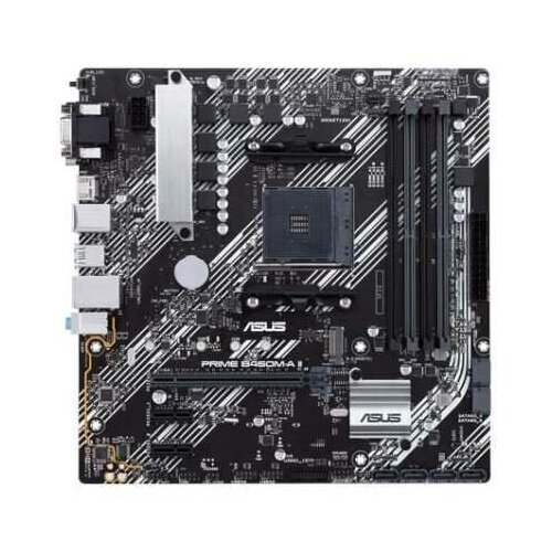 Asus Материнская плата Asus PRIME B450M-A II RTL Soc-AM4 AMD B450 4xDDR4 mATX AC97 8ch71 GbLAN RAIDVGADVIHDMI 1272800₽