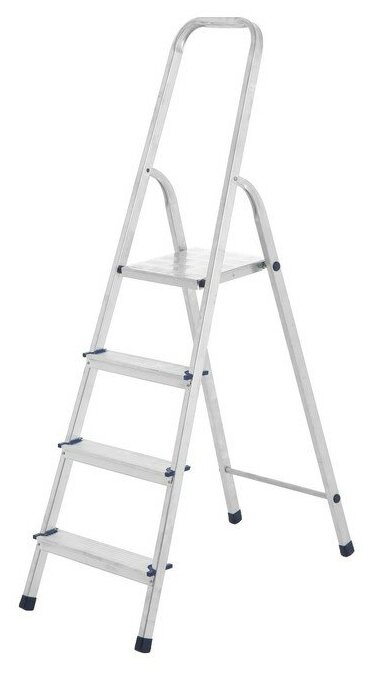 фото Стремянка Tundra"лайт", алюминиевая, 4 ступени, 815 мм Tundra 7533872 .