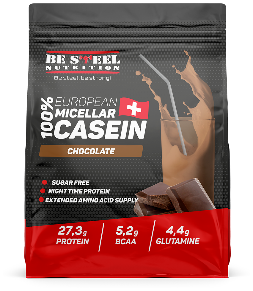 Казеин протеиновый коклейль Be Steel Nutrition 100% European Micellar Casein 750г (шоколад)