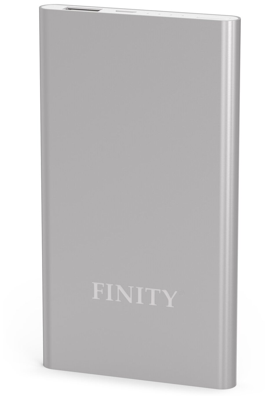 Портативный аккумулятор Finity Alum 5000mAh, серебристый