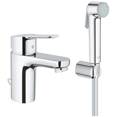 Смеситель для раковины Grohe BauEdge с гигиеническим душем 23757 000 (23757000)