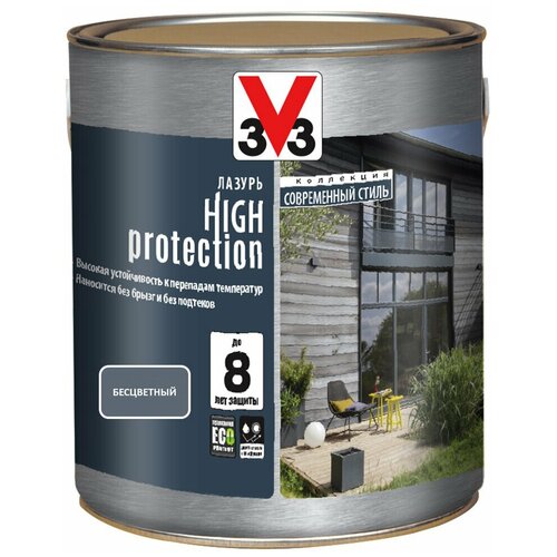 Лазурь V33 High Protection 0.75 л