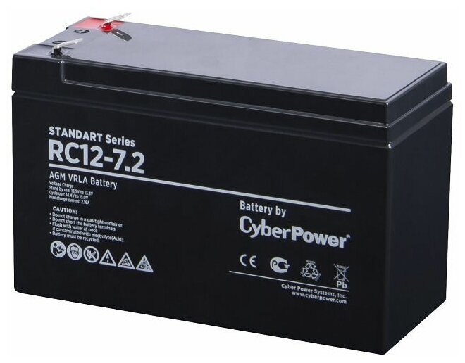 Аккумулятор для ИБП CyberPower RС 12-7.2