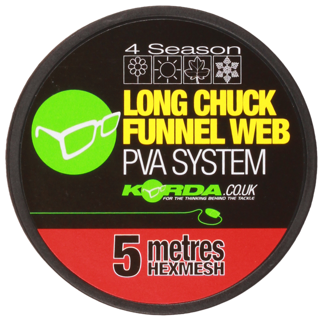 Сетка KORDA PVA запасная Longchuck Funnel Web Hexmesh 5м