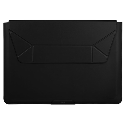 Кожаный чехол Uniq Oslo с подставкой для MacBook Pro 14 (OSLO(14)-BLACK), черный