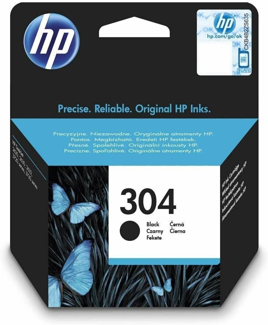 Картридж HP 304 Black Ink Cartridge