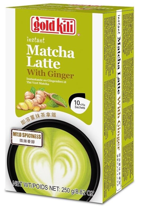 Чайный напиток Gold Kili Matcha Ginger Latte в пакетиках