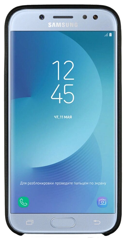 Чехол-крышка G-case Slim Premium для Samsung Galaxy J5 2017, черный - фото №4