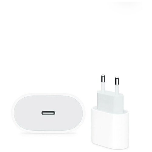 Быстрое сетевое зарядное устройство для Apple iPhone и iPad, разъем USB-C, 20W, Power delivery (PD)