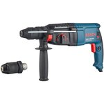 Перфоратор BOSCH GBH 2-26 DFR кейс + 3 бура, 800 Вт - изображение