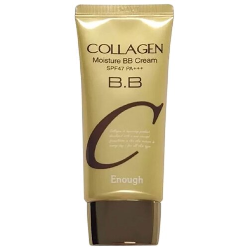 Enough BB крем увлажняющий с коллагеном, SPF 47, 50 мл/50 г, оттенок: бежевый, 1 шт. bb крем spf47 pa enough collagen moisture 50 гр