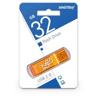 Флеш-накопитель USB 2.0 Smartbuy 32GB Glossy series Orange (SB32GBGS-Or)