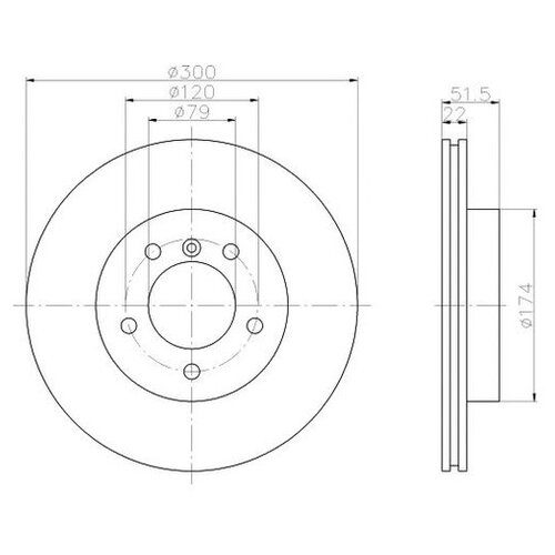 фото Тормозной диск textar 92097205 для bmw 3 серия e46, z3 e36, z4 e85