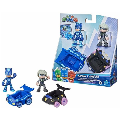 Игр наб. машинки героев Кэтбой и Луна ледянки 1 toy pj masks 92 см