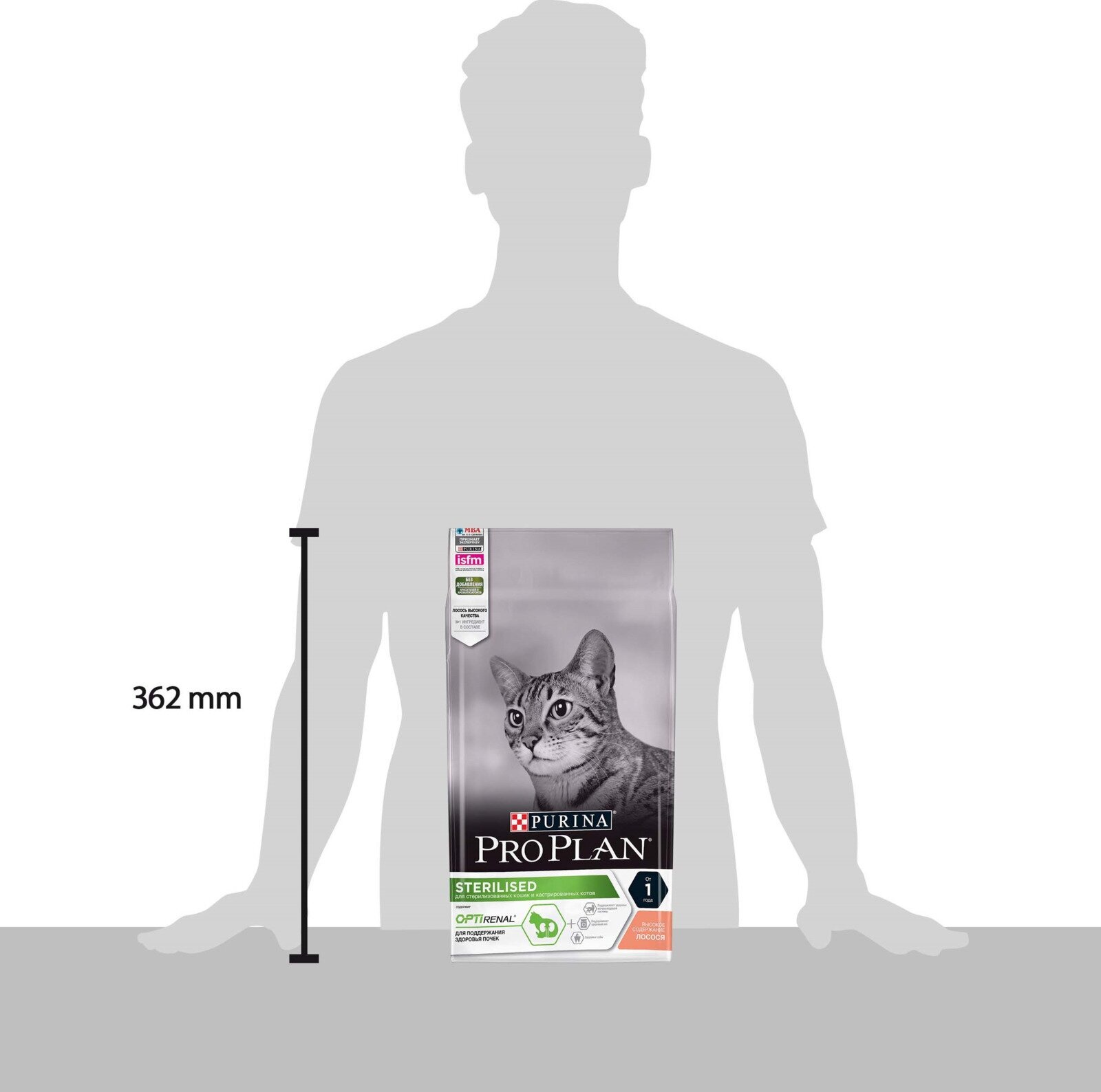 Сухой корм ProPlan Sterilised для стерилизованных и кастрированных кошек, лосось, 1,5кг Purina ProPlan - фото №15