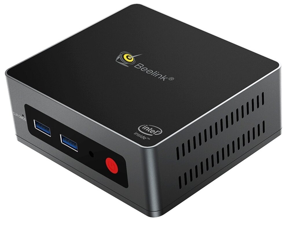 Неттоп Beelink GK mini 8/256 Intel Celeron J4125, 8 ГБ RAM, 256 ГБ SSD, Intel UHD Graphics 600, Windows 10 Home, черный